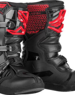 Youth Maverik MX Boots Red/Black US Y-01
