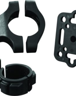 Kuryakyn Handlebar Accessory Mount Black 7/8 to 1-1/4in