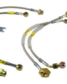 Goodridge G-STOP SS Braided Brake Line Kit Fits 08-11 Challenger, 06-11 Charger