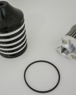 HardDrive Billet Reusable Oil Filter Black For Harley Davidson