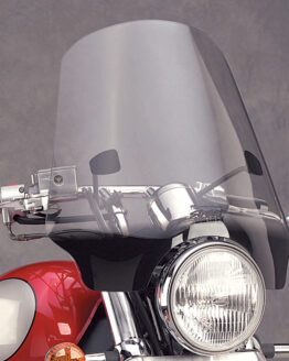 Smoke Street Shield EX Windshield w/ 1" Handlebar Mounts