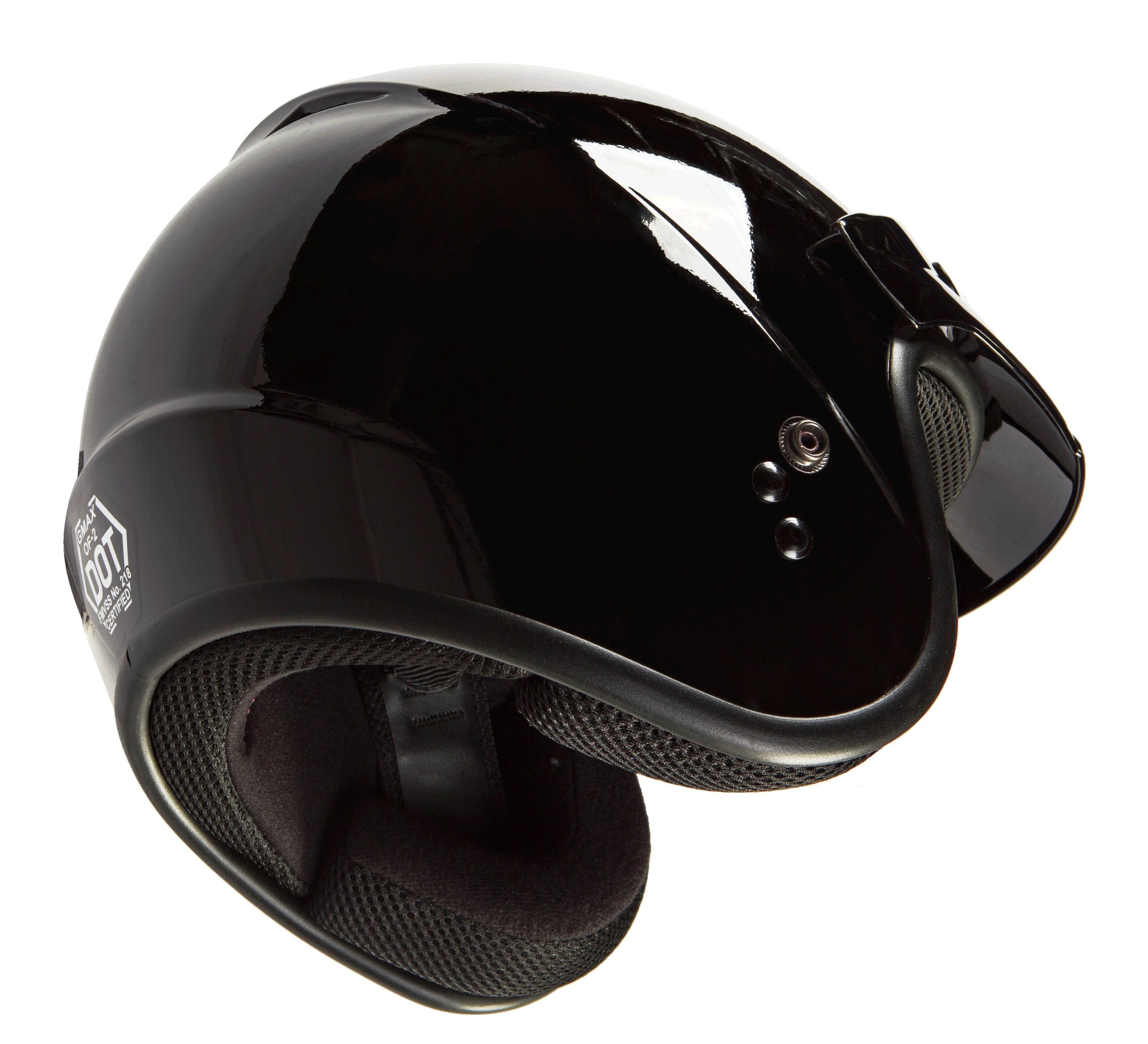 GMAX OF-2 Open-Face Helmet Black Large - Image 4