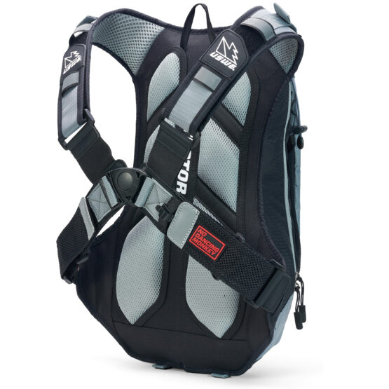 USWE Patriot 15 MTB Protector Pack 15L Grey/Black One Size - Image 10