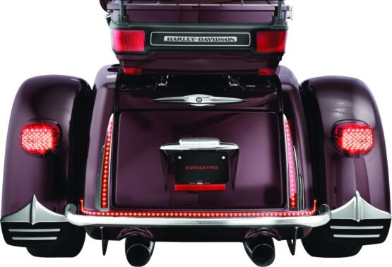 Kuryakyn Rear Mud Flaps Chrome For Trikes - Image 4