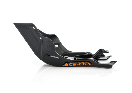 Acerbis MX Style Skid Plate Black Fits Husky/KTM Models - Image 2