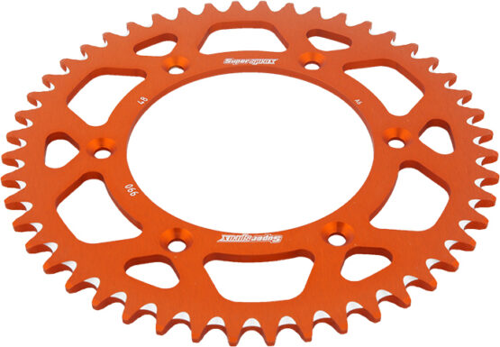 Supersprox 48T Aluminum Rear Sprocket Orange 520 For KTM/Husqvarna/Husaberg - Image 4