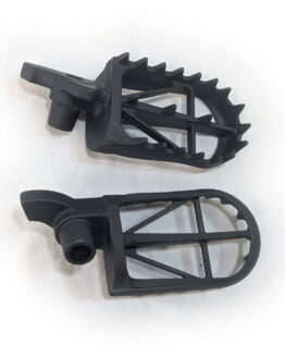 Wide MX Foot Pegs - Standard Height Chromoly