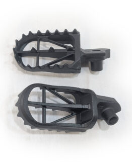 Wide MX Foot Pegs - Standard Height Chromoly