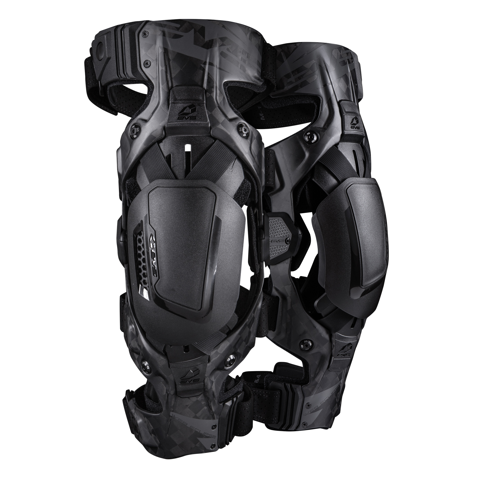 EVS Web Eclipse Knee Brace Black Pair Small - Image 8