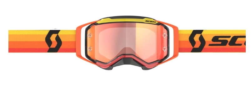 Prospect Goggles Orange/Yellow Orange Chrome Works Lens - Image 3