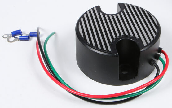HardDrive 12V Generator Mount Style Regulator Black