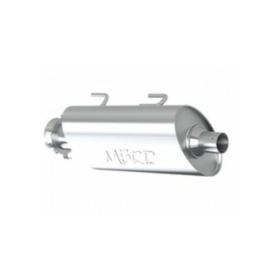 MBRP Sport Slip-On Exhaust Silver Fits 15-17 Arctic Cat Wildcat X