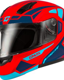 GMAX MD-04 Sector Modular Helmet Matte Red/Blue Medium