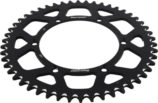 Supersprox 50T Aluminum Rear Sprocket Black 520 Fits 82-17 Kawasaki Suzuki - Image 4