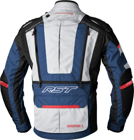 RST Pro Series Adventure-X CE Jacket Silver/Blue/Red 3XL - Image 3
