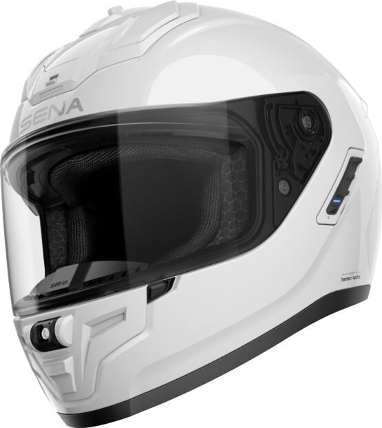 Sena Phantom Full Face Smart Helmet Gloss White Medium - Image 7