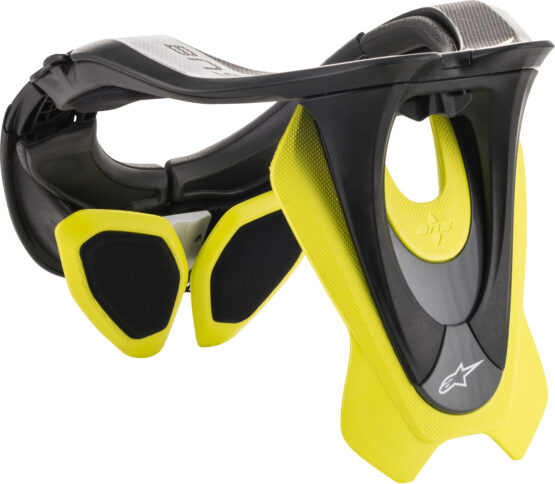 Alpinestars BNS Tech-2 Neck Support Black/Yellow L/XL - Image 2