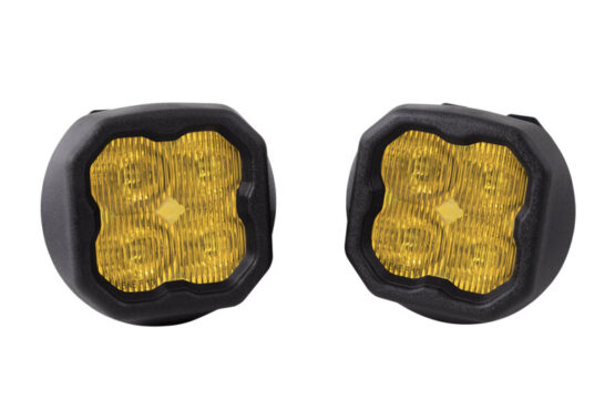 SS3 Pro Type GM Kit Yellow SAE Fog Light Pair Diode Dynamics - Image 2