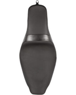 Danny Gray Weekday 2-Up Seat Black Leather/Vinyl Fits 13-17 Harley FXSB