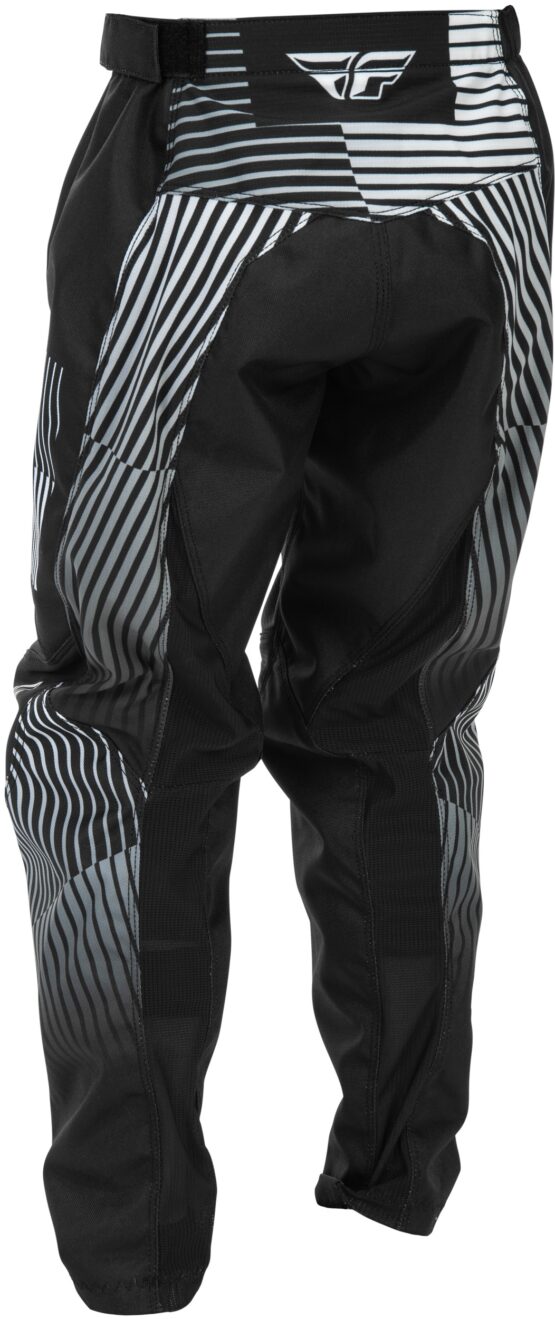 Fly Racing F-16 Youth Pants Black/White Size 22 - Image 4