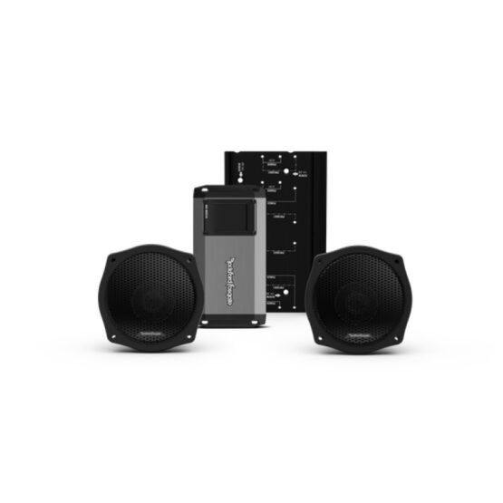 Rockford Fosgate Stage 2 Audio Kit Gen-3 Black Fits 1998-2013 Street Glide - Image 2