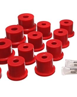 Nova Mono Leaf Spring Bushings Red 3.2122R by Energy Suspension