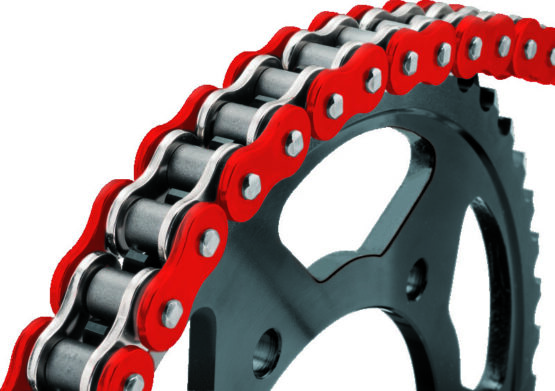 BikeMaster 530x150 BMXR O-Ring Chain Red