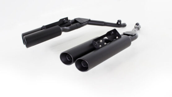 Custom "Quad" Muffler Slip On Exhaust For BMW K 1600 Bagger & GA