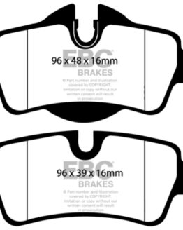 EBC Bluestuff NDX Semi-Metallic Street & Track Day Brake Pads DP51931NDX