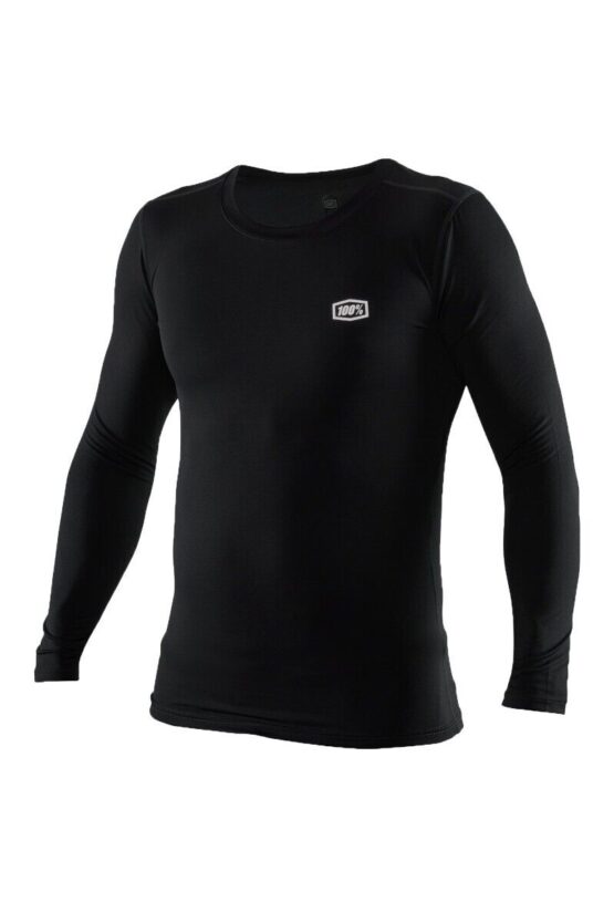 100% Basecamp LS Base Layer Black Small - Image 3