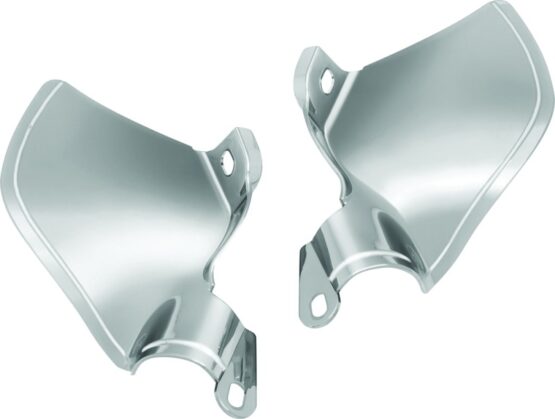 Kuryakyn Saddle Shields Heat Deflectors Smoke For 18-Up Softail