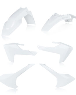 Acerbis Plastic Kit Husky White For Husqvarna TC 65 2017-2024