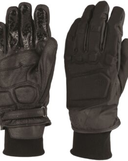 FirstGear Thermodry Short Motorcycle Gloves Black M