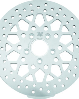 TwinPower Rear 11.5in Solid Brake Rotor Mesh For 84-17 Big Twin Except 08-17 FLH FLT