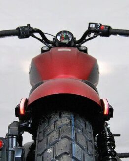 New Rage Cycles Rear LED Turn Signals For 18-23 Indian Scout Bobber