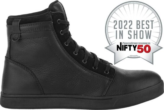 Axle Leather Waterproof Shoes Black, Size 14 - Image 5