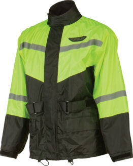 Fly Racing 2-Piece Rain Suit Black/Hi-Vis Medium