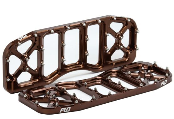 FLO Motorsports V5 Floorboards Bronze Harley Touring Models - Image 3