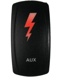 DragonFire Lighted Aux On/Off Switch Red LED