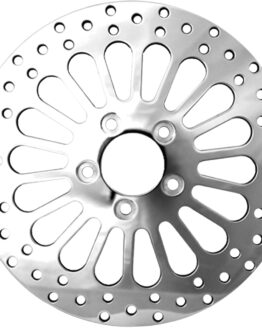 HardDrive Front Spoker Brake Rotor 11.8in Polished For Harley FL Touring