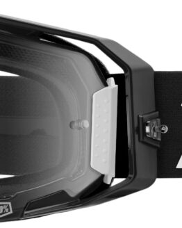 100 Percent Armatic Goggle Black with Clear Lens
