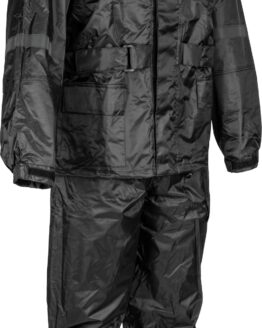 Highway 21 2-Piece Rain Suit Black Large