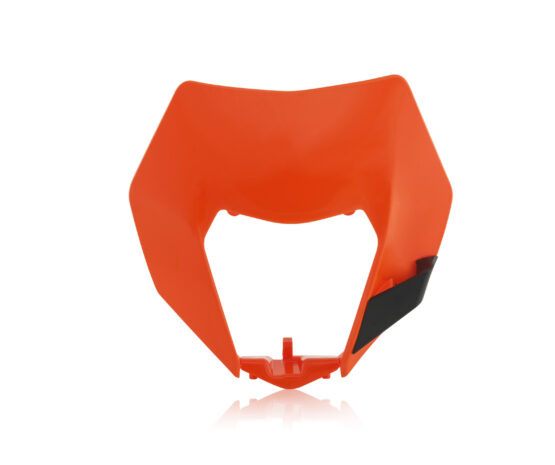 Acerbis Front Headlight Mask Orange For KTM EXC/XC-W/XCF-W
