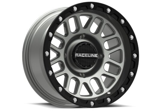 Podium Beadlock Wheel 4/156 15X6 5+1 +40MM Black/Grey