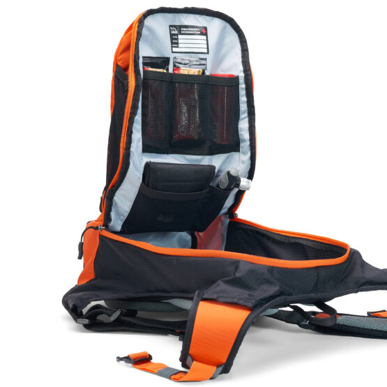 USWE Patriot 15 MTB Protector Pack Orange/Black 15L - Image 8