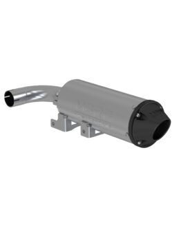 MBRP 5" Slip-On Performance Muffler Silver Fits 16-21 Yamaha YXZ1000R