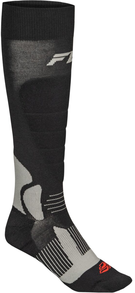 Fly Racing Snow Heavyweight Wool Socks Black L/XL