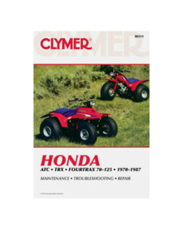 Clymer Shop Repair & Service Manual Soft Cover CM311 For 77-87 Honda ATC TRX