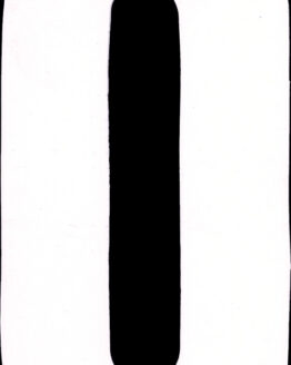 #0 6" Tall White "Extreme" Stick-On Race Numbers - 3 Pack