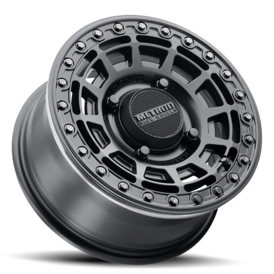 415 Beadlock Wheel 15x7 / 5+2/38mm Offset / 4x156 / 132 CB Matte w/ Gloss Ring - Image 2